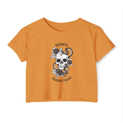 CCV SKULL Crop Top