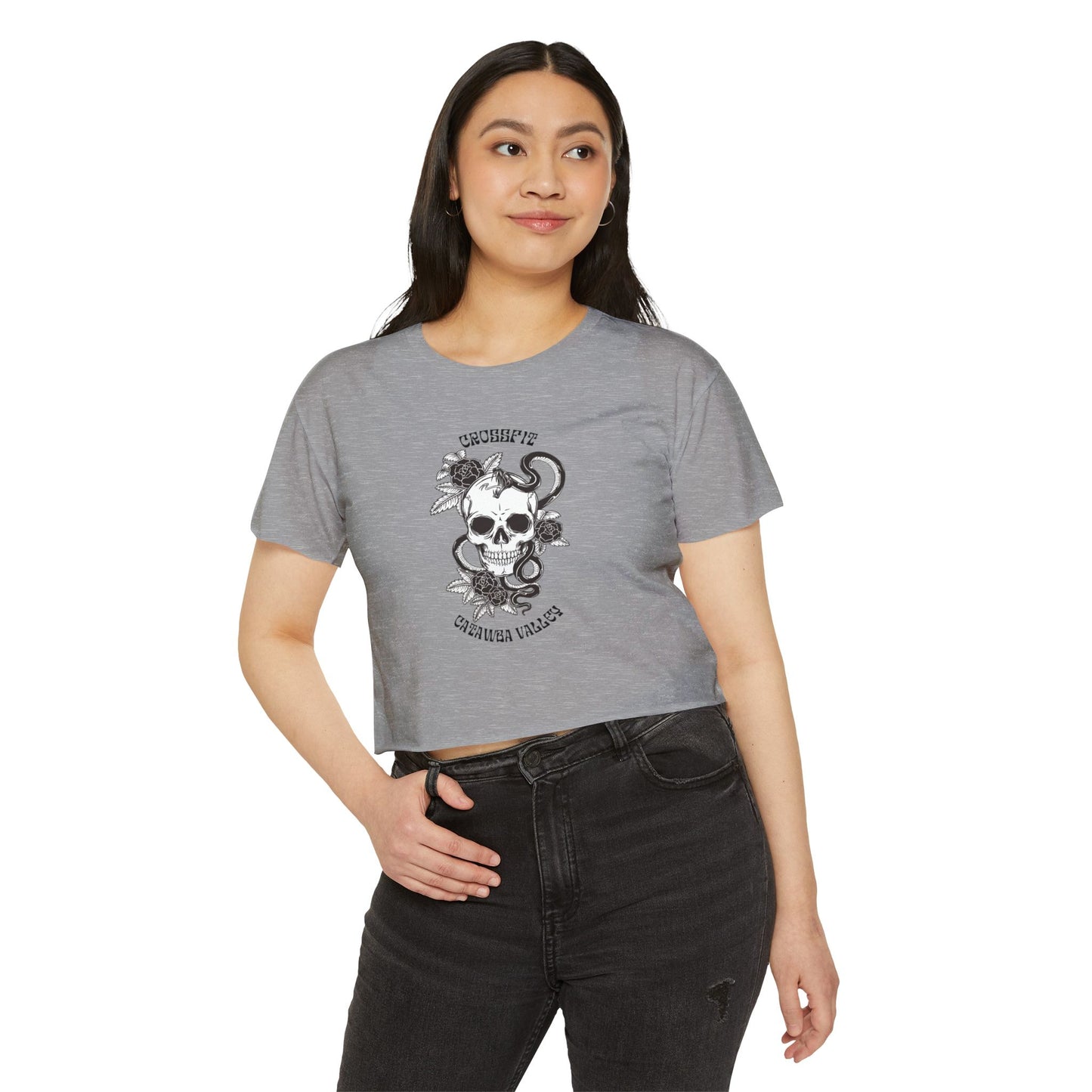 CCV SKULL Crop Top